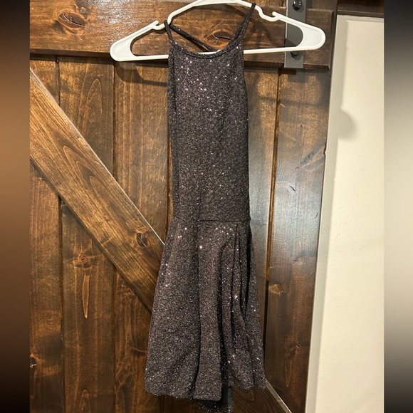Windsor Glitter Romper Dress - Picture 1 of 5